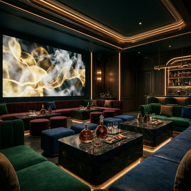 안중 하이쩜오 프리미엄 VVIP 라운지 실제 시설